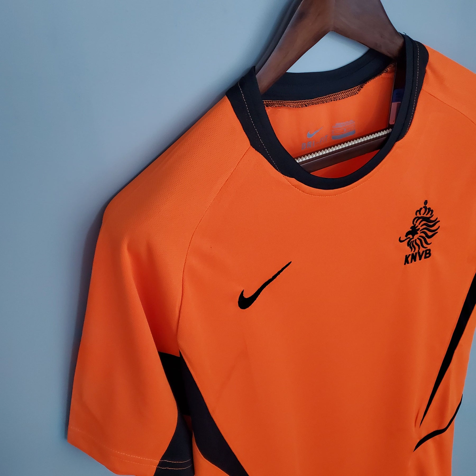 Camisa Holanda Home (1) 2002 Nike Retrô Masculina
