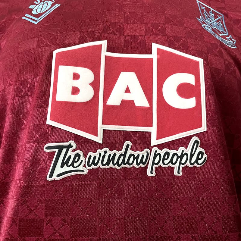 Camisa West Ham Home (1) 1989/90 Bukta Retrô Masculina