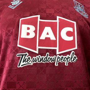 Camisa West Ham Home (1) 1989/90 Bukta Retrô Masculina